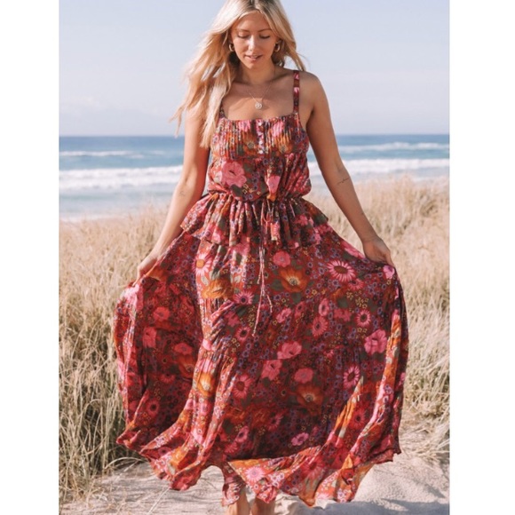 desert daisy maxi sundress